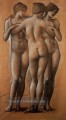 Die drei Grazien Präraffaeliten Sir Edward Burne Jones